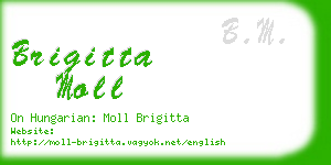 brigitta moll business card